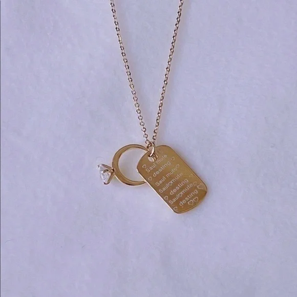 18K Gold VermeilSoulmatedestiny ❤️ Necklace